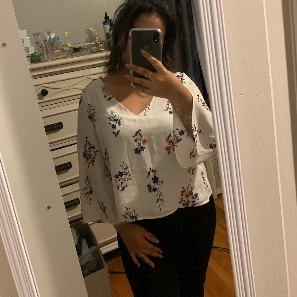 White BohemianBlouse ❤️
